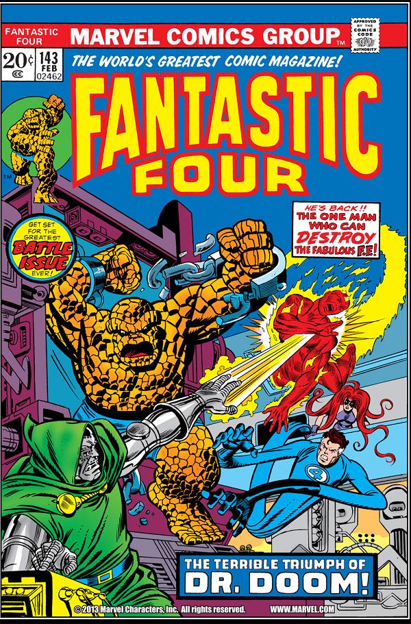 Fantastic Four #143  cover