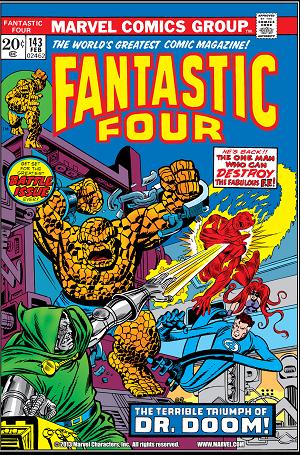 Fantastic Four #143  cover