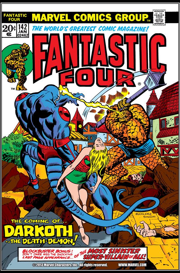 Fantastic Four #142  cover
