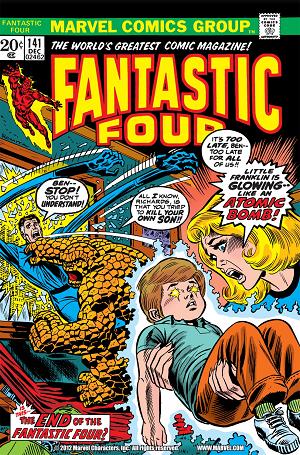 Fantastic Four #141  cover