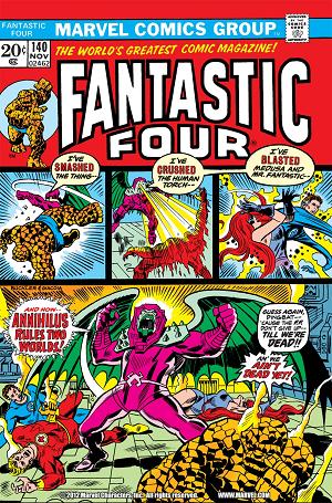 Fantastic Four #140  cover
