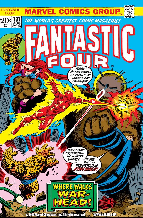Fantastic Four #137  cover