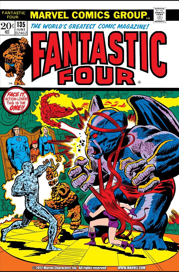 Fantastic Four #135  cover
