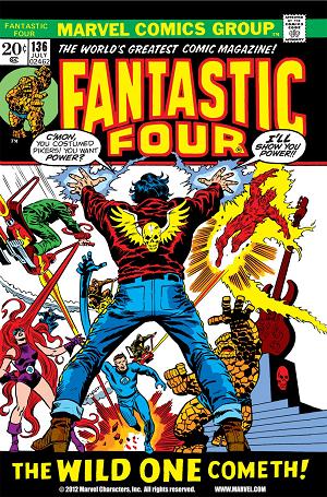 Fantastic Four #136  cover