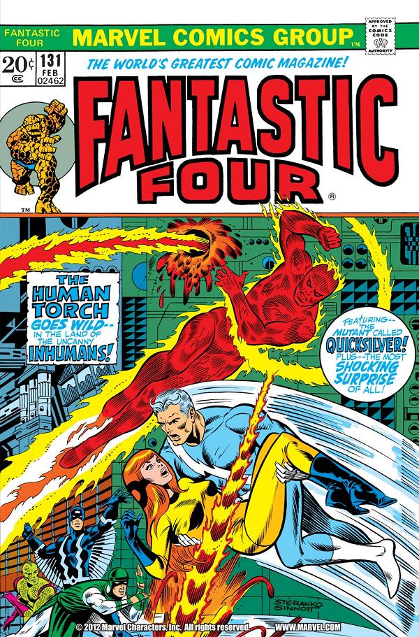 Fantastic Four #131  cover