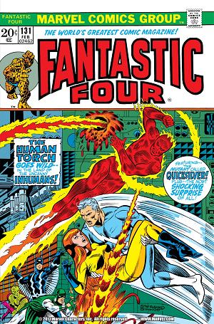 Fantastic Four #131  cover