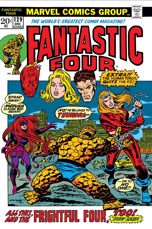 Fantastic Four #129  cover