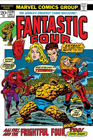 Fantastic Four #129  cover