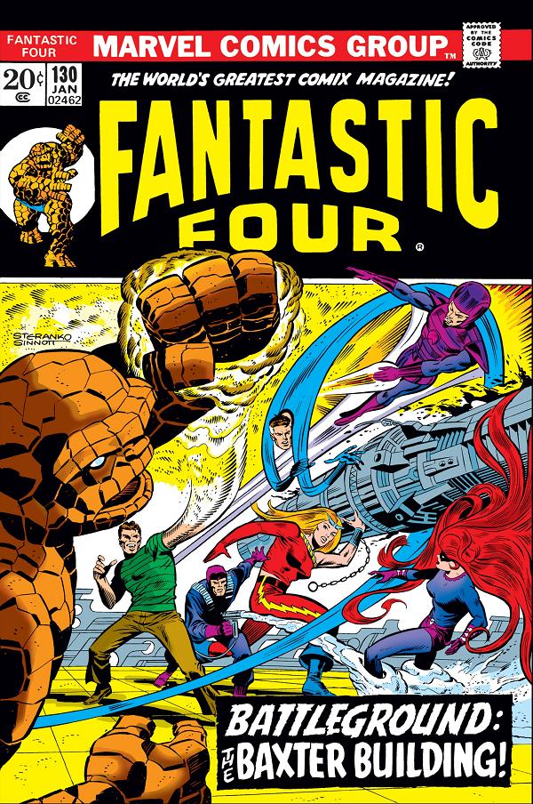 Fantastic Four #130  cover