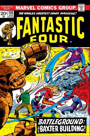 Fantastic Four #130  cover