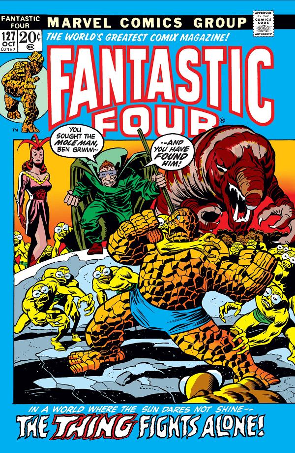 Fantastic Four #127  cover