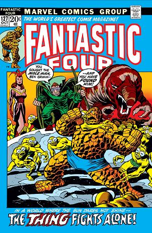 Fantastic Four #127  cover