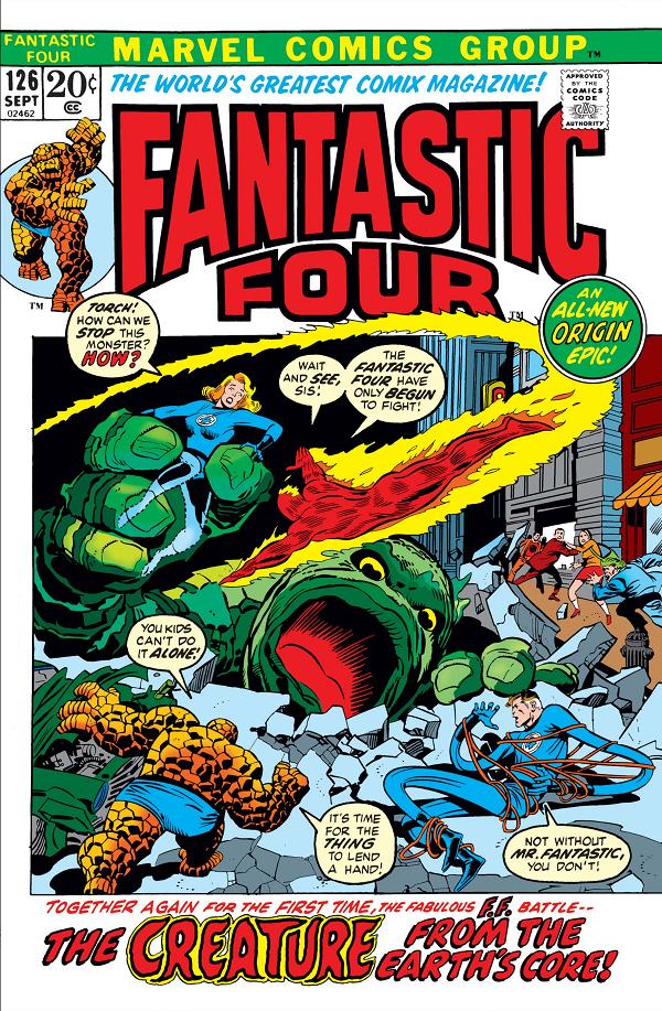 Fantastic Four #126  cover