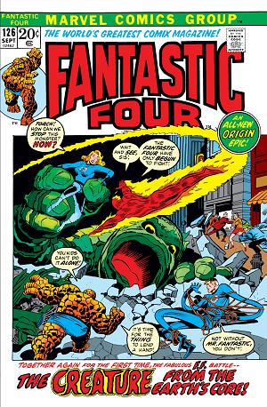 Fantastic Four #126  cover