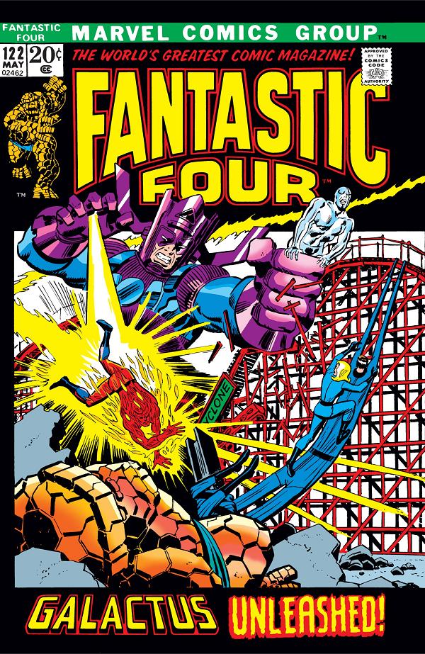 Fantastic Four #122  cover
