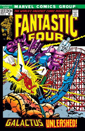 Fantastic Four #122  cover