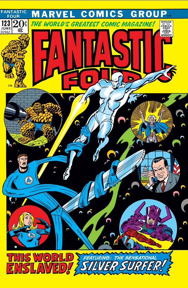Fantastic Four #123  cover