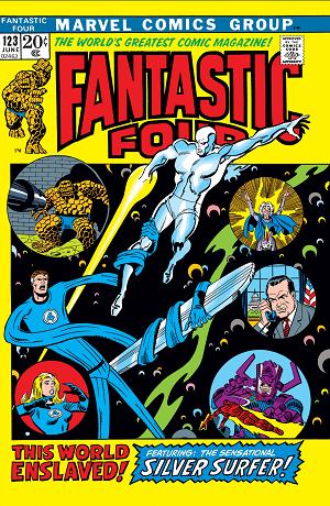 Fantastic Four #123  cover