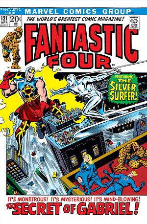 Fantastic Four #121  cover