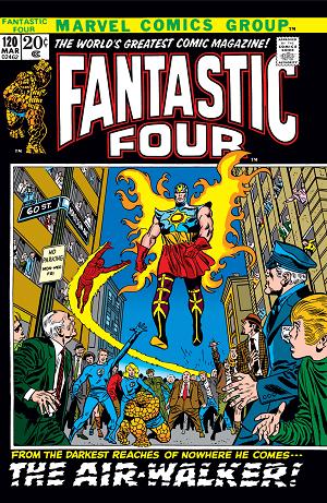 Fantastic Four #120  cover