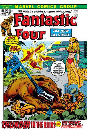 Fantastic Four #118 cover