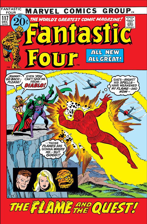 Fantastic Four #117  cover