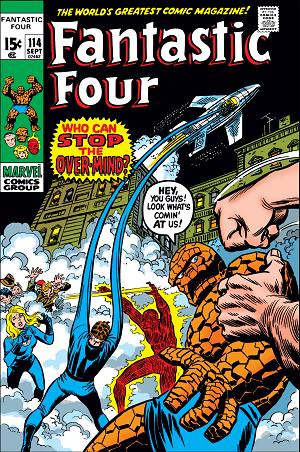 Fantastic Four #114  cover