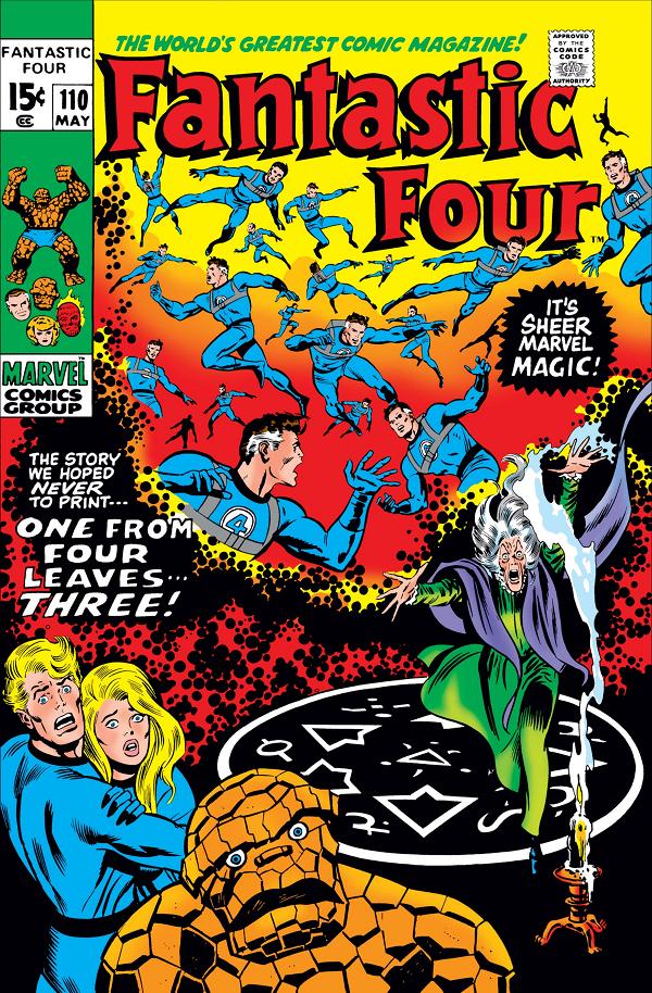 Fantastic Four #110  cover