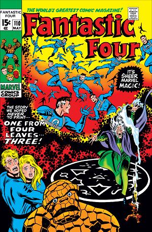 Fantastic Four #110  cover