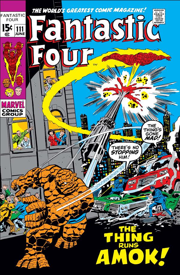 Fantastic Four #111  cover