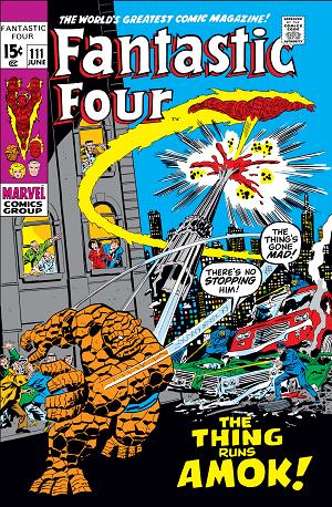 Fantastic Four #111  cover