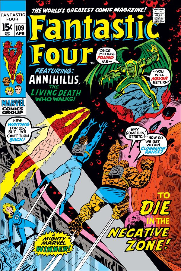 Fantastic Four #109  cover