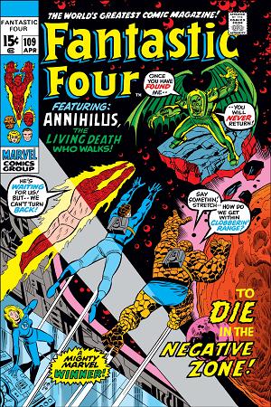 Fantastic Four #109  cover
