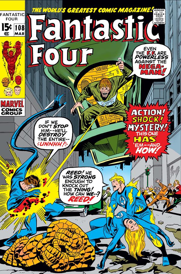 Fantastic Four #108  cover