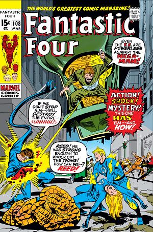 Fantastic Four #108  cover