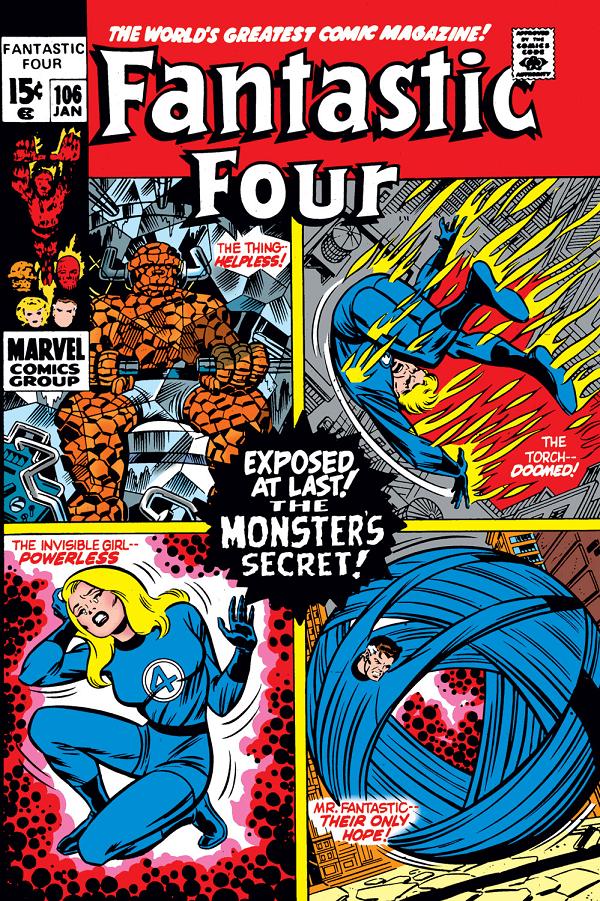 Fantastic Four #106  cover