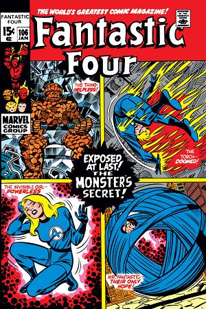 Fantastic Four #106  cover