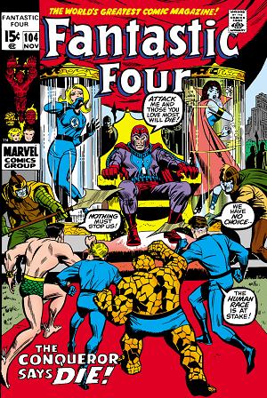 Fantastic Four #104  cover