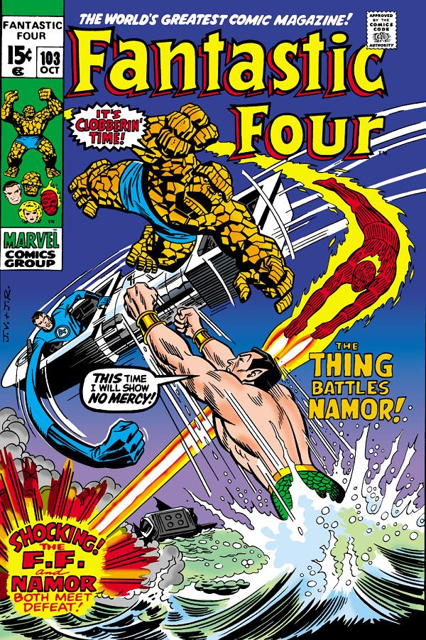 Fantastic Four #103  cover