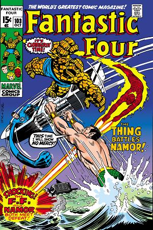 Fantastic Four #103  cover