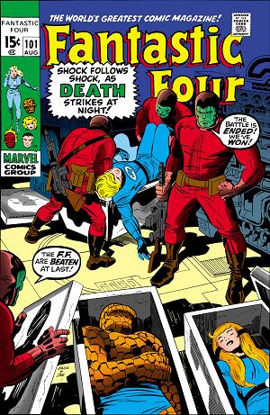 Fantastic Four #101  cover