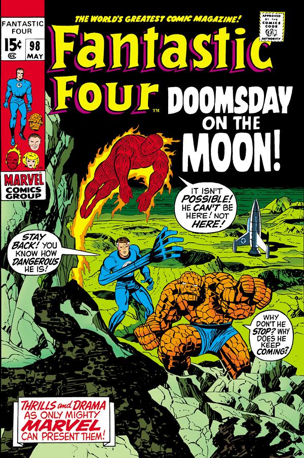 Fantastic Four #98  cover