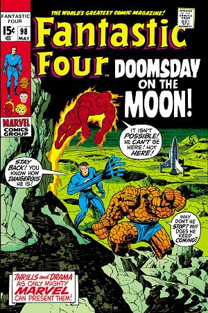 Fantastic Four #98  cover