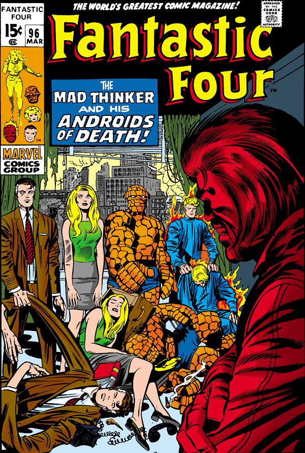 Fantastic Four #96  cover