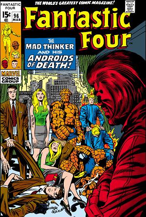 Fantastic Four #96  cover
