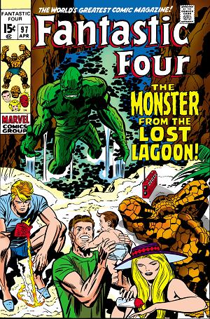 Fantastic Four #97  cover