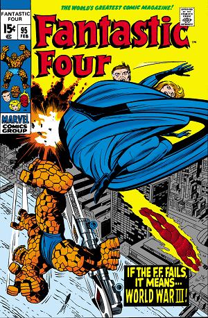 Fantastic Four #95  cover