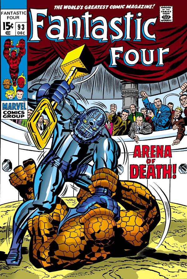 Fantastic Four #93  cover