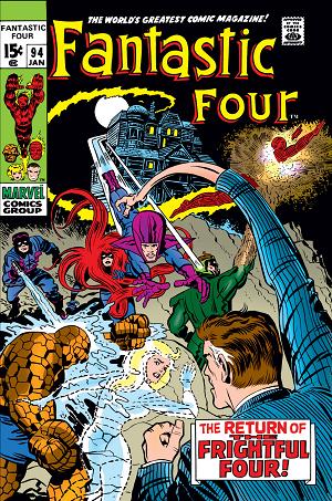 Fantastic Four #94  cover