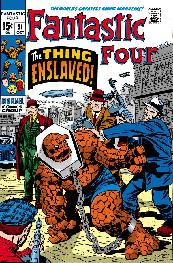 Fantastic Four #91  cover